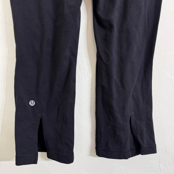 Lululemon Gather & Crow Crop Leggings Black Size 4 - Picture 6 of 11